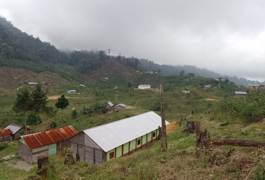 Secoyón is surrounded by foggy forests